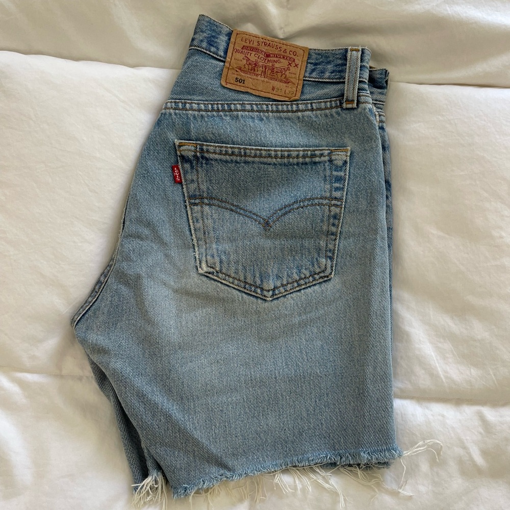 Levi's Denim Cutoff Shorts